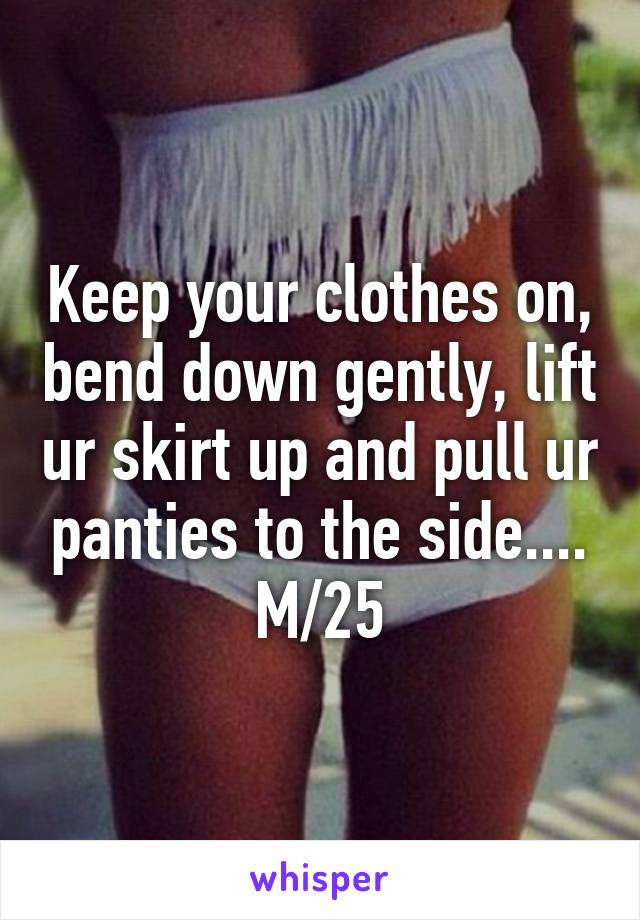 Dress Up Panties Down